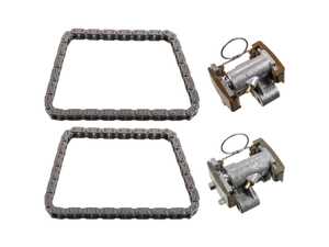 ES#4343031 - 11311747437S1 - BMW timing chain kit - Kit includes: Tensioner (11311435026), Tensioner (11311435027), Timing Chain x2 (11311747437) - Febi - BMW