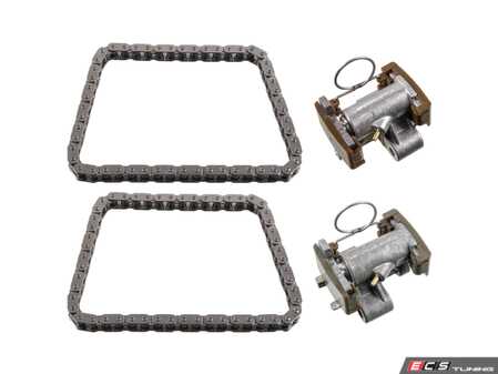 ES#4343031 - 11311747437S1 - BMW timing chain kit - Kit includes: Tensioner (11311435026), Tensioner (11311435027), Timing Chain x2 (11311747437) - Febi - BMW