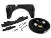 ES#3504822 - 5GE858458A1KT1 - MK7 Golf R Spare Tire Kit - Add a spare tire and the necessary tools to replace a flat tire on your MK7 Golf R - Assembled By ECS - Volkswagen