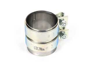 ES#4876936 - 18307560781 - 76.2mm Dual Clamp Exhaust Sleeve - Priced Each - 3.00" Exhaust Clamp - HJS - BMW