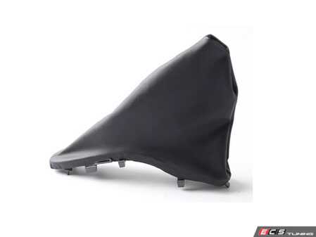 ES#4883466 - 34421171195 - Emergency Brake Boot - Panther Black - Leatherette stock brake boot - Bremmen Parts - MINI