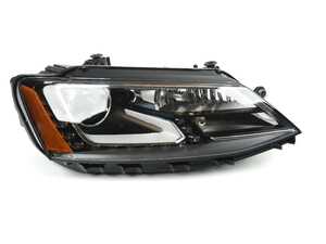 ES#3184179 - 011192241 - HID Headlight Assembly - Right - 5C7941752D - With LED surround - Hella - Volkswagen