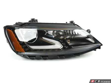 ES#3184179 - 011192241 - HID Headlight Assembly - Right - 5C7941752D - With LED surround - Hella - Volkswagen