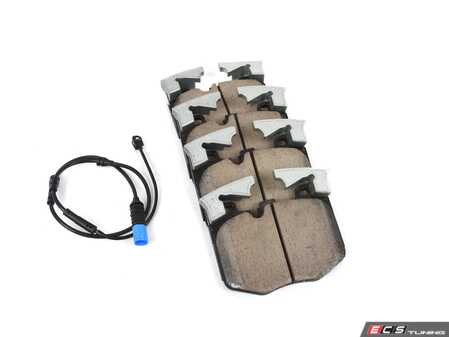 ES#4872121 - EUR1867A - Front Euro Ceramic Brake Pad Set - Offers excellent pedal feedback, low dust, and smooth initial bite. A favorite among BMW enthusiasts. - Akebono - BMW