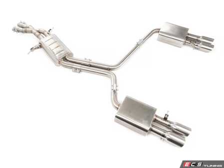 ES#4883642 - IEEXCG3 - IE Catback Exhaust System - B8 S4 - Features dual 2.5 tubing, 90mm quad tips, and iE's DroneTrap technology - Integrated Engineering - Audi