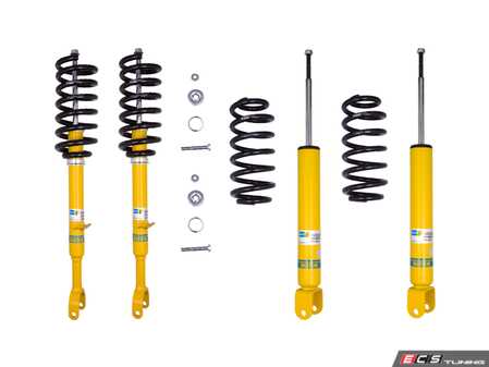 ES#2983972 - 46-193810 - Bilstein B12 Pro-Kit Suspension System - Expertly matched performance Eibach Pro-line lowering springs and Bilstein shock/strut package for a dramatic increase in performance handling. World-famous Bilstein quality with a limited lifetime warranty! - Bilstein - Audi