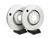 ES#3145704 - ESK886 - Power Stop Euro-Stop Premium Front Brake Kit (320mm) - An authentic OE-specification front-wheel braking solution featuring European-sourced pads, high-carbon smooth Geomet coated rotors, and strict ECE-R90 certification. - Power Stop - Audi