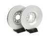 ES#3145704 - ESK886 - Power Stop Euro-Stop Premium Front Brake Kit (320mm) - An authentic OE-specification front-wheel braking solution featuring European-sourced pads, high-carbon smooth Geomet coated rotors, and strict ECE-R90 certification. - Power Stop - Audi