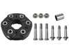 ES#4344353 - 26117605629S1 - Universal Flex Disc Kit - Includes the flex disc (aka Guibo) plus the bolts, nuts, and centering sleeve needed for installation - Febi - BMW