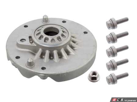 ES#4344624 - 31306872271S1 - Front Strut Mount w/ Hardware - Priced Each - Replacement 5-bolt strut mount with center nut and 5 M8 mounting bolts - Febi - BMW