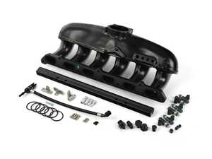 ES#4939951 - BMW-N54PORT-750 - Phoenix Racing N54 Port Injection Intake Manifold With 750cc Injectors And Fuel Line Kit - Replaces your weak factory plastic N54 intake manifold. - Burger Motorsports - BMW