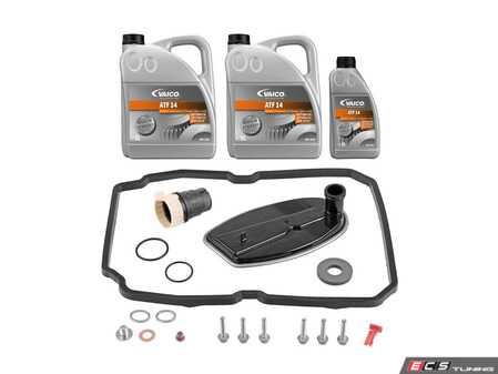 ES#4860732 - 1402770095KIT5 - 722.6 Transmission Service Kit - Extra Fluid - This kit is designed for a drain and fill with a flushing. Includes all seals and hardware. - Vaico - Mercedes Benz