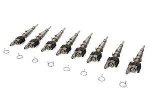 ES#4840278 - 13538616079vKT - Fuel Injector Replacement Kit - Index 12  - If you are experiencing a rough idle, misfire, or check engine light, injectors could be the problem. Decouplers included in the kit along with 8 injectors. - Vitesco Technologies - BMW