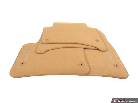 ES#3273051 - 95504480473CS2 - Set Of Floor Mats - Sand Beige - Priced Each - Beautiful OEM Sand Beige floor mats - Genuine Porsche - Porsche