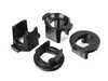 ES#2804706 - PFR5-521BX2 - Race Polyurethane Subframe Bushing Insert Set - Front - A more planted subframe means a more planted rear end and better handling - Powerflex Black Series - BMW