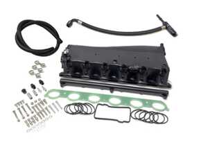 ES#4883890 - BMS-BPIM-G1B58 - BMS BMW Billet Port Injection Manifold - Gen 1 B58 - High-flow aluminum intake manifold enhances durability, airflow, and performance efficiency. - Burger Motorsports - BMW