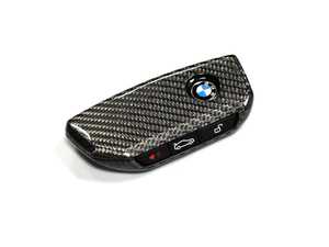 ES#4883901 - BM-0060-BC - Dry Carbon Remote Key Case - BMW - Enhance your key fob's appearance with the AutoTecknic carbon fiber case, offering superior protection against scratches and impacts while adding a sleek, modern touch. - AUTOTECKNIC - BMW