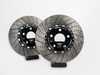 ES#4883772 - 050873la01KT - 2-Piece Lightweight Front Brake Rotors - Pair (320x30) - Direct bolt-on, dimpled and slotted replacements that offer improved braking and increased brake cooling capacity! - ECS - Audi