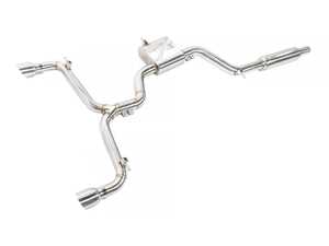 ES#4883969 - IEEXCI10 - IE Catback Exhaust System - MK7 GTI  - Features high-flow 3" piping to 2.5" tailpipes, 4" slash cut twin exhaust tips, and iE's DroneTrap technology - Integrated Engineering - Volkswagen