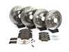 ES#4668935 - KOE7830 - Front & Rear Brake Service Kit - Featuring Power Stop Rotors, and pads - Power Stop - Mercedes Benz