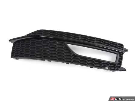ES#4023590 - 8K0807682P01C - Fog Light Grille - Satin Black - Right - Keep your exterior looking clean - Bremmen Parts - Audi
