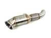 ES#4029502 - 30582011 - High Flow Catted Downpipe - This high-flow catted downpipe outflows the stock part leading to a dramatic increase in spool and power delivery. - VRSF - BMW
