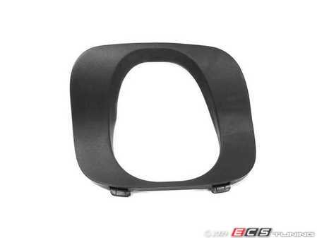 ES#76120 - 51127002956 - Exhaust Trim - Passenger (Right) - Located in the rear bumper surrounding the exhaust tip - Genuine BMW - BMW