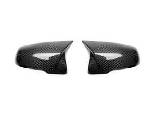 ES#4895006 - BM-0128-CF - M-Inspired Carbon Fiber Mirror Covers - F06/ F12/ F13 6-Series 15-18 - The package includes one pair of passenger and driver side direct OEM replacement M-inspired Carbon Fiber Mirror Covers. - AUTOTECKNIC - BMW