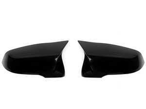 ES#4895020 - BM-0128-P - M-Inspired Painted Mirror Covers - F06/ F12/ F13 6-Series  (Glazing Black) - These mirror covers have the subtle touch to make your 6 series stand out from the rest. - AUTOTECKNIC - BMW