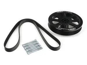 3.0T 207mm Supercharger Crank Pulley Upgrade Kit