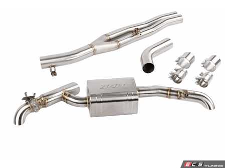 ES#4899156 - vkaprcbk57mpk9 - APR Full Catback Exhaust System - B9 SQ5 - Features TIG welded brushed T304 stainless steel construction and offers gains of 10 AWHP and 12 AWFT-LBS of torque - APR - Audi