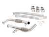 ES#4883017 - MPK0009 - APR Midpipe Exhaust System - B9 SQ5 - Features TIG welded brushed T304 stainless steel construction and offers gains of 5 AWHP and 6 AWFT-LBS of torque - APR - Audi