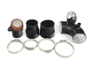 ES#4428268 - 090731ECS09 - N20 Intake Pipe Upgrade - Powdercoated Black - Connects the airbox to the turbo inlet - features all aluminum construction! - ECS - BMW