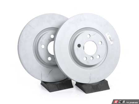 ES#3709367 - 34116865713KT - Front Brake Disc Set - 12.99" (330x24) - A premium set of German made front brake rotors. - Zimmermann - BMW MINI