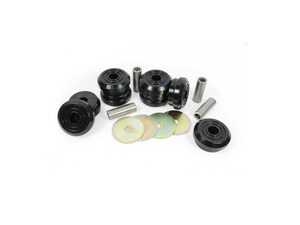 ES#4899159 - PFR3-122 - Audi 80 / 90 Quattro / S2 / RS2 / A4 / S4 / RS4 Rear Subframe Bushings - Black Series - Improves handling and control - upgrade to a more engaging driving experience - Powerflex Black Series - Audi