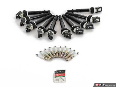 ES#4883379 - 056059LA02KT2 - S85 Ignition Service Kit - Everything needed for a comprehensive ignition service! Includes Bavarian Autosport ignition coils, OEM NGK spark plugs, and dielectric grease. - Assembled By ECS - BMW