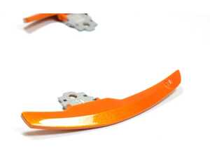ES#4899275 - BM-0164-SPO - Competition Shift Paddles - F87 M2 | M2 Competition - Sapphire Orange - AutoTecknic Competition Steering Shift Paddles in Sapphire Orange made for the BMW F87 M2 and F87 M2 Competition. It's a direct replacement for the OEM shift paddles. - AUTOTECKNIC - BMW