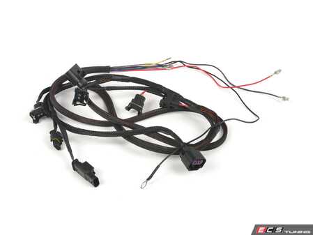 ES#4858622 - 201-0021 - VW / Audi E888.3 MPI Wire Harness - The harness adds 4 EV1 style fuel injector connections, 1 low fuel pressure sensor connection, 1 flex fuel sensor connection - Precision Raceworks - Audi Volkswagen