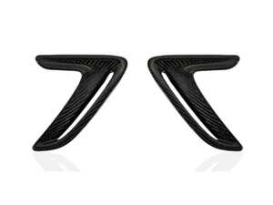 ES#4899299 - BM-0212 - Carbon Fender Trim - F34 3-Series GT (Gran Turismo) - Package includes one pair of passenger and driver side direct OEM replacement fender trim. - AUTOTECKNIC - BMW