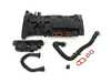 ES#4070771 - 06D103469NKIT1 - Complete Valve Cover & PCV Service Kit - Comprehensive kit includes complete valve cover assembly, oil separator, breather hoses, associated gaskets and hardware - Knock out two birds with one stone! - Vaico - Audi