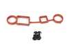 ES#4070771 - 06D103469NKIT1 - Complete Valve Cover & PCV Service Kit - Comprehensive kit includes complete valve cover assembly, oil separator, breather hoses, associated gaskets and hardware - Knock out two birds with one stone! - Vaico - Audi