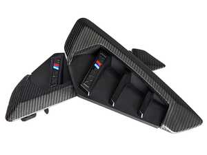 ES#4899446 - BM-0249 - Dry Carbon Side Vent Set - F95 X5M LCI - Discover the perfect finishing touch for your F95 X5M LCI and indulge in the unparalleled craftsmanship from AutoTecknic. - AUTOTECKNIC - BMW