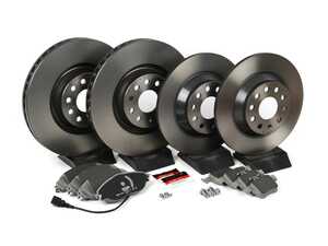 ES#4839738 - mqbtbsKT - Front And Rear Brake Kit (340x30/300x12) - Featuring Brembo rotors and Ceramic OE Equivalent Pad - Brembo - Volkswagen