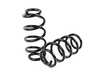 ES#3287020 - 95B411105AH504 - Front Coil Spring - Pair - Set Of Two - Silver/Dark Red. - Genuine Porsche - Porsche