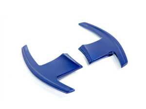 ES#4899499 - BM-0264-MBB - Competition Shift Paddles (Marina Bay Blue) F90 M5 | G30 5-Series | G32 6-Series GT - These paddles are designed to be 40% bigger compared to OEM ones. On top of that, the paddles' shape is perfectly matched to the steering wheel's exact contours. - AUTOTECKNIC - BMW
