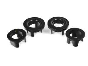 ES#4842854 - PFR5-1920BLK - BMW F22 - F30 - F32 Rear Subframe Front Mount Inserts Black Series - These inserts are a great way to increase the rigidity and responsiveness of the rear suspension without a significant compromise in ride comfort, making them a popular upgrade for BMW F22, F30, and F32 models. - Powerflex Black Series - BMW