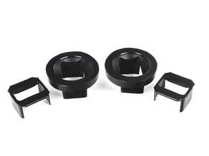 ES#4842853 - PFR5-1921BLK - BMW F22 / F30 / F32 Rear Subframe Rear Mount Inserts (Black Series) - These Powerflex Black Series Rear Subframe Rear Mount Inserts are perfect for BMW F22, F30, and F32 owners who demand the highest level of performance from their suspension setup, especially for track days or spirited driving where rear-end precision is c - Powerflex Black Series - BMW