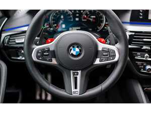 ES#4899509 - BM-0264-SB - AutoTecknic Competition Shift Paddles (Stealth Black) F90 M5 | G30 5-Series | G32 6-Series GT - These paddles are designed to be 40% bigger compared to OEM ones. On top of that, the paddles' shape is perfectly matched to the steering wheel's exact contours. - AUTOTECKNIC - BMW