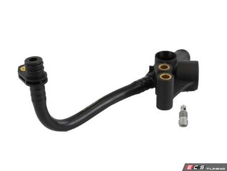 ES#4899506 - 2782000100 - Turbo Coolant Line - Plastic Replacement Line - From Water Pump to Left Return Line - Rein - Mercedes Benz