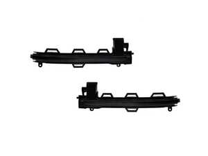 ES#4899519 - BM-0265 - Dynamic Sequential LED Turn Signal - Smoked - F15 X5 | F85 X5M / F16 X6 | F86 X6M - As you engage your turn signals, the amber LEDs will scroll outwards from the center. Easily and directly replace your stock side mirror turn signals! - AUTOTECKNIC - BMW